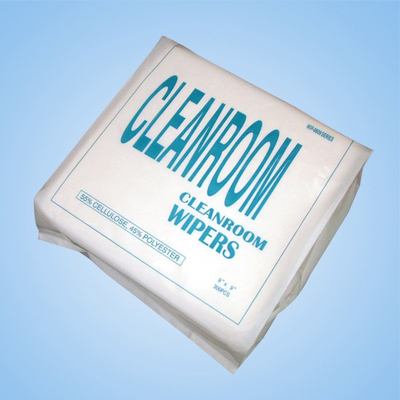 Cleanroom wiper lint free dustless industrial cleaning 100% polyester cleanroom wipes