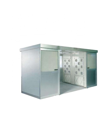 Factory Cleanroom Electronic Air Shower Airshower Clean Room With Sliding Door